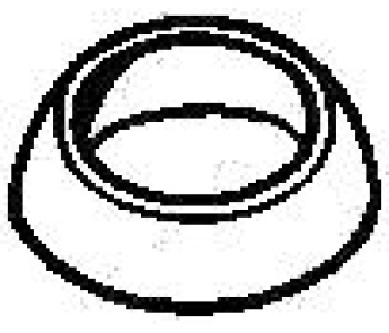 Уплътнителен пръстен, изпуск. тръба BOSAL за PEUGEOT 306 (7A, 7C, N3, N5) хечбек от 1993 до 2003