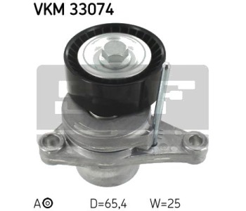 Обтящна ролка, пистов ремък SKF VKM 33074 за PEUGEOT 307 (3A/C) хечбек от 2000 до 2008