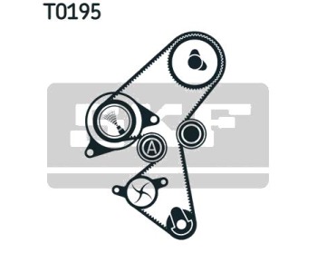 Комплект ангренажен ремък SKF VKMA 03259 за FORD FOCUS II (DA) комби от 2004 до 2012