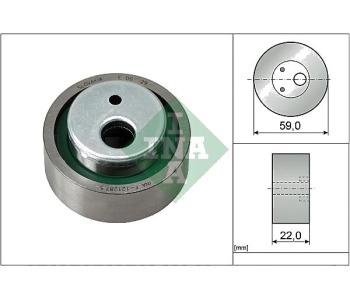 Обтяжна ролка, ангренаж INA 531 0030 10 за PEUGEOT 106 I (1A, 1C) от 1991 до 1996