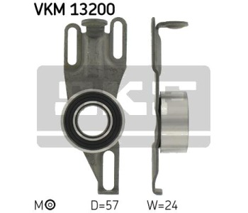 Обтяжна ролка, ангренаж SKF VKM 13200 за PEUGEOT 205 I (741B, 20D) кабриолет от 1986 до 1995