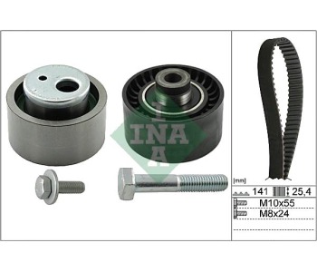 Комплект ангренажен ремък INA 530 0470 10 за FIAT SCUDO (220) товарен от 1996 до 2006