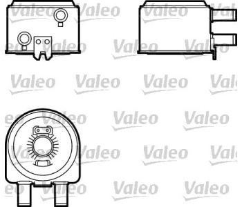 Маслен радиатор, двигателно масло VALEO за PEUGEOT BOXER (230L) товарен от 1994 до 2002