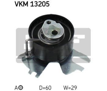 Обтяжна ролка, ангренаж SKF VKM 13205 за CITROEN C4 PICASSO I (UD) от 2006 до 2013