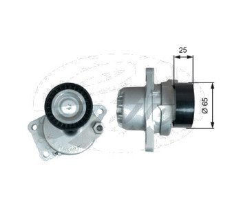 Обтящна ролка, пистов ремък GATES T39376 за CITROEN C4 PICASSO II от 2013