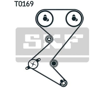Комплект ангренажен ремък SKF VKMA 03263 за PEUGEOT 307 CC (3B) кабрио от 2003 до 2009
