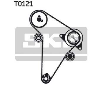 Комплект ангренажен ремък SKF VKMA 03300 за CITROEN XM (Y4) от 1994 до 2000
