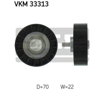 Паразитна/ водеща ролка, пистов ремък SKF VKM 33313 за PEUGEOT BOXER платформа от 2006