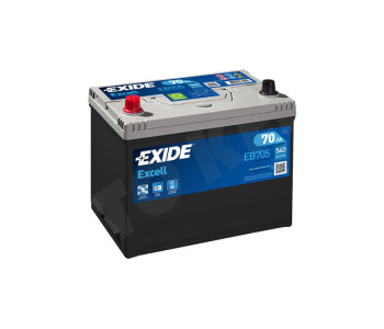 Стартов акумулатор EXIDE EB705 за LAND ROVER DEFENDER (L316) пикап от 1995 до 2016