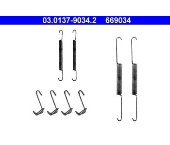 Комплект принадлежности, спирани челюсти ATE за OPEL ASCONA C (84_, 89_) хечбек от 1981 до 1988