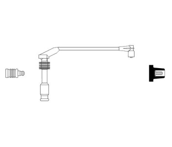Запалителен кабел BOSCH за OPEL VECTRA A (J89) хечбек от 1988 до 1995