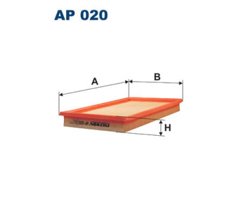 Въздушен филтър FILTRON AP 020