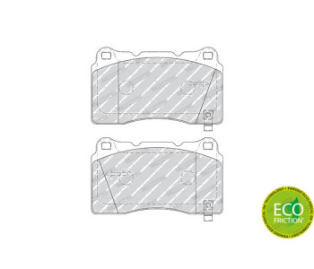 Комплект спирачни накладки FERODO PREMIER за HONDA CIVIC IX (FK) хечбек от 2012 до 2015