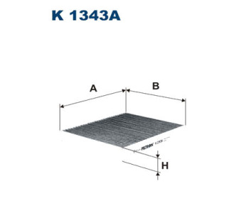 Филтър купе (поленов филтър) FILTRON K 1343A за OPEL ASTRA K хечбек от 2015