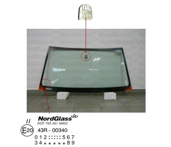 Челно стъкло NordGlass за OPEL FRONTERA B (U99) от 1998 до 2002
