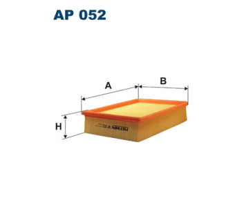 Въздушен филтър FILTRON AP 052 за OPEL COMBO A (38_, 48_) KADETT E от 1986 до 1994