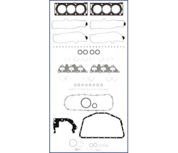Пълен комплект гарнитури за двигателя AJUSA за OPEL OMEGA B (V94) комби от 1994 до 2003