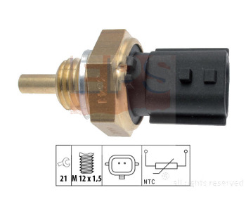Датчик, температура на охладителната течност EPS 1.830.341 за RENAULT MODUS (F/JP0_) от 2004 до 2012