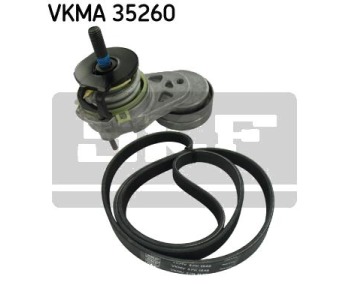 Комплект пистов ремък SKF VKMA 35260 за OPEL CORSA E (X15) от 2014