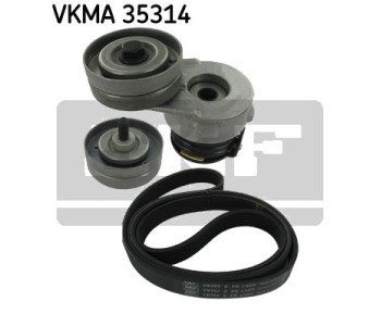 Комплект пистов ремък SKF VKMA 35314 за OPEL ASTRA H GTC (L08) от 2005 до 2010