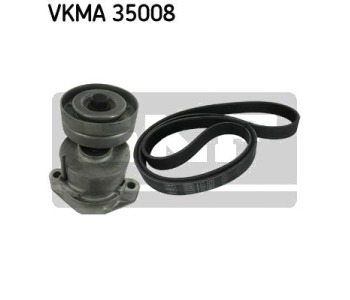Комплект пистов ремък SKF VKMA 35008 за OPEL ASTRA F CLASSIC хечбек от 1998 до 2002