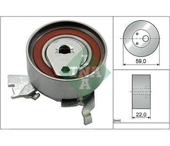 Обтяжна ролка, ангренаж INA 531 0273 30 за OPEL KADETT E (T85) кабриолет от 1986 до 1993