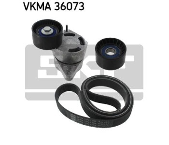 Комплект пистов ремък SKF VKMA 36073 за OPEL VIVARO A (F7) товарен от 2001 до 2014