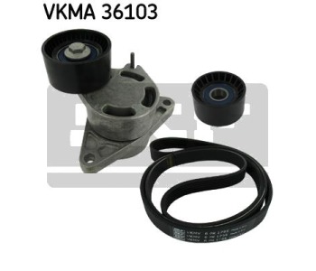 Комплект пистов ремък SKF VKMA 36103 за OPEL VIVARO A (F7) товарен от 2001 до 2014