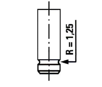 Изпускателен клапан ET ENGINE TEAM за MITSUBISHI CARISMA (DA_) хечбек от 1995 до 2006