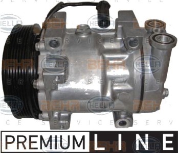Компресор, климатизация HELLA 8FK 351 127-231 за ALFA ROMEO 166 (936) от 1998 до 2003