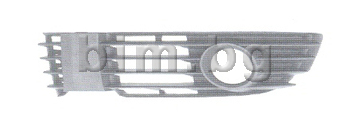 Решетка броня предна лява с дупки за халогени за VOLKSWAGEN PASSAT B5.5 (3B3) седан от 2000 до 2005