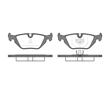 Комплект спирачни накладки ROADHOUSE за BMW 3 Ser (E36) компакт от 1994 до 2001
