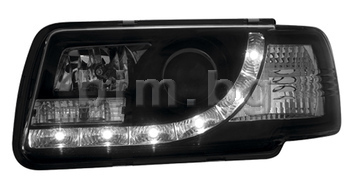 Диодни Тунинг фарове Dayline черни комплект за AUDI 80 Avant (8C, B4) от 1991 до 1996