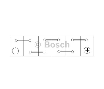 Стартов акумулатор BOSCH 0 092 S50 020 за OPEL CORSA D (S07) товарен от 2006