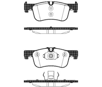 Комплект спирачни накладки ROADHOUSE за BMW 1 Ser (F21) от 2011