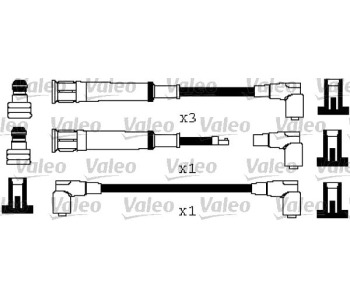 Комплект запалителни кабели VALEO за BMW 3 Ser (E30) кабриолет от 1985 до 1993