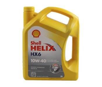 Двигателно масло SHELL HELIX HX6 10W-40 5л за AUDI A3 (8P1) от 2003 до 2008