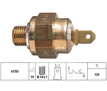 Термошалтер, предупредителна лампа за охладителната течност EPS 1.840.007 за AUDI 100 Avant (44, 44Q, C3) от 1982 до 1990
