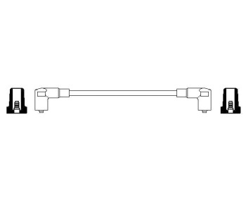 Запалителен кабел BOSCH за AUDI 100 (44, 44Q, C3) от 1982 до 1991