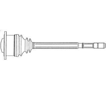 Каре, полуоска SPIDAN за AUDI A6 (4A, C4) от 1994 до 1997