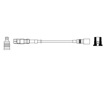 Запалителен кабел BOSCH за AUDI 100 Avant (4A, C4) от 1990 до 1994