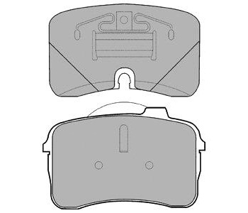 Комплект спирачни накладки DELPHI за AUDI 200 (44, 44Q, C3) от 1983 до 1991