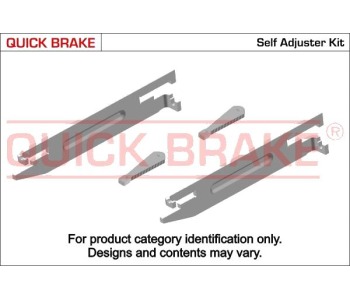 Регулатор, барабанни спирачки QUICK BRAKE за AUDI 80 (89, 89Q, 8A, B3) от 1986 до 1991