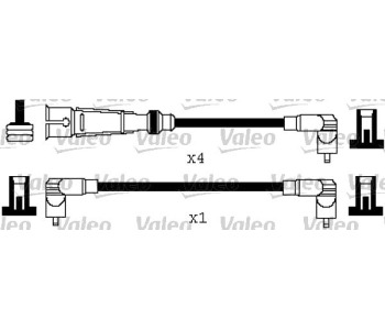 Комплект запалителни кабели VALEO за SEAT TOLEDO I (1L) от 1991 до 1999