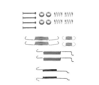 Комплект принадлежности, спирани челюсти DELPHI за SEAT TOLEDO II (1M2) от 1998 до 2006