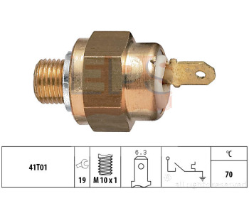 Термошалтер, предупредителна лампа за охладителната течност EPS 1.840.100 за VOLKSWAGEN CADDY I (14) от 1979 до 1992