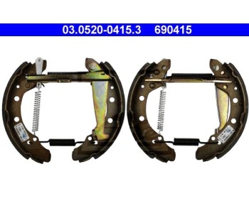 Комплект спирачни челюсти ATE за AUDI A2 (8Z0) от 2000 до 2005