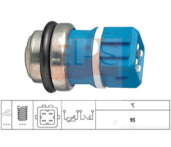 Датчик, температура на охладителната течност EPS за AUDI 80 (8C, B4) от 1991 до 1995
