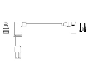 Запалителен кабел BOSCH за AUDI A2 (8Z0) от 2000 до 2005