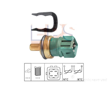 Датчик, температура на охладителната течност EPS 1.830.260 за AUDI TT (8N3) от 1998 до 2006